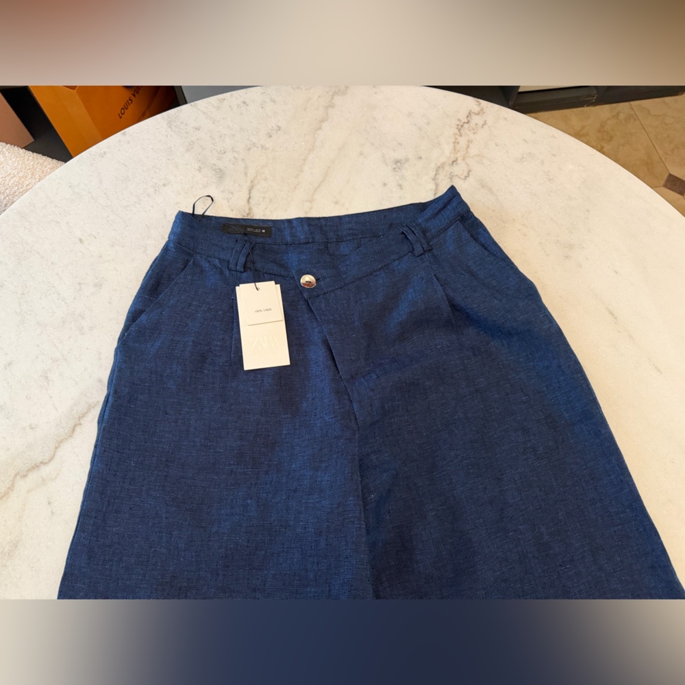 Zara LUXE 100% linen set.. - Picture 10 of 12
